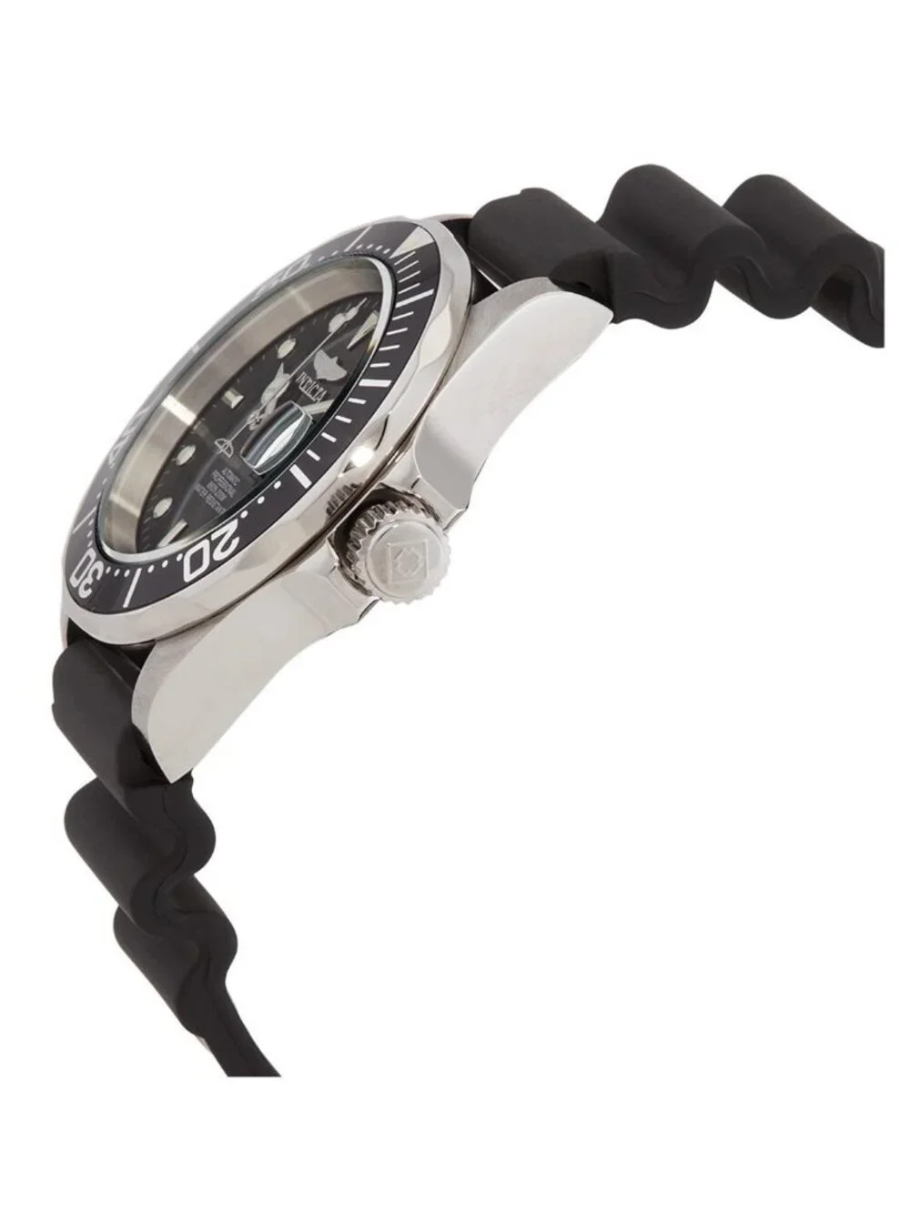 NWT Invicta Pro Diver Automatic Steel Black Rubber Men's Watch